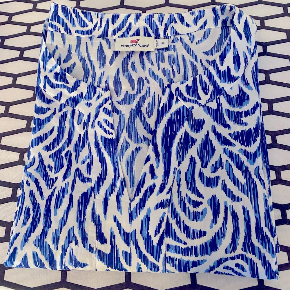 Vineyard Vines Women’s Tunic Beach Coverup size M- excellent, worn once!! 💙💙 - Picture 5 of 5